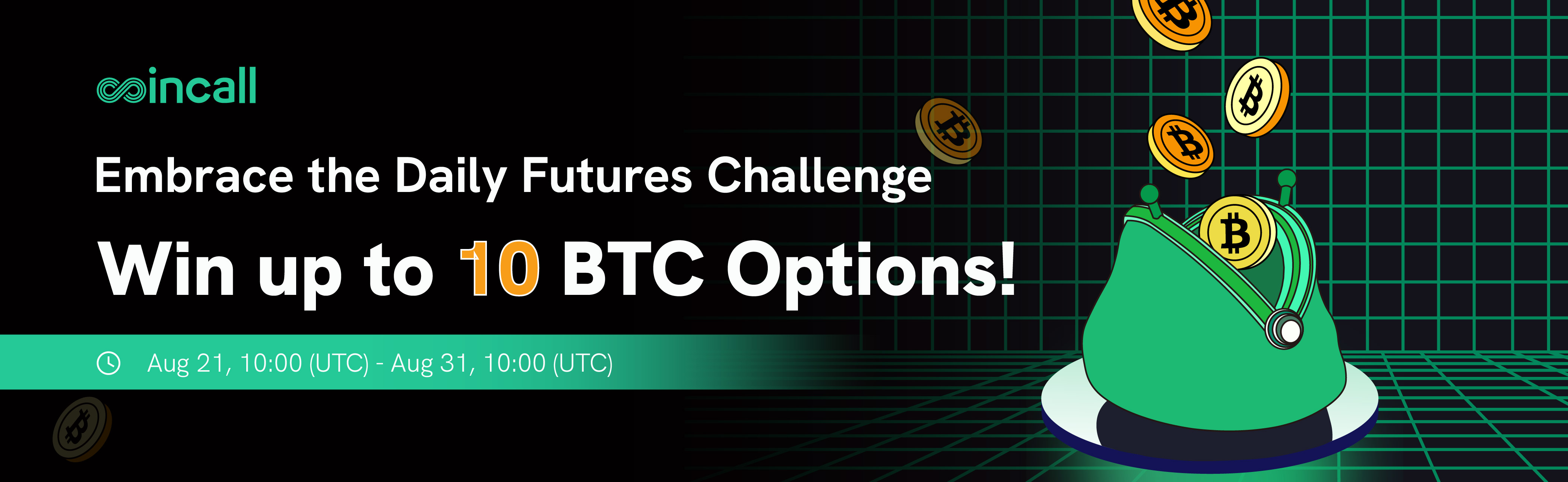 Embrace the Daily Futures Challenge, Win up to 10 BTC Options! – Coincall